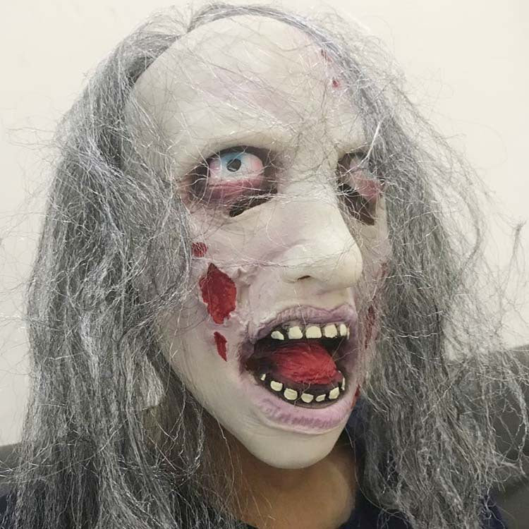 Halloween Latex Zombie Mask for Parties and Costumes