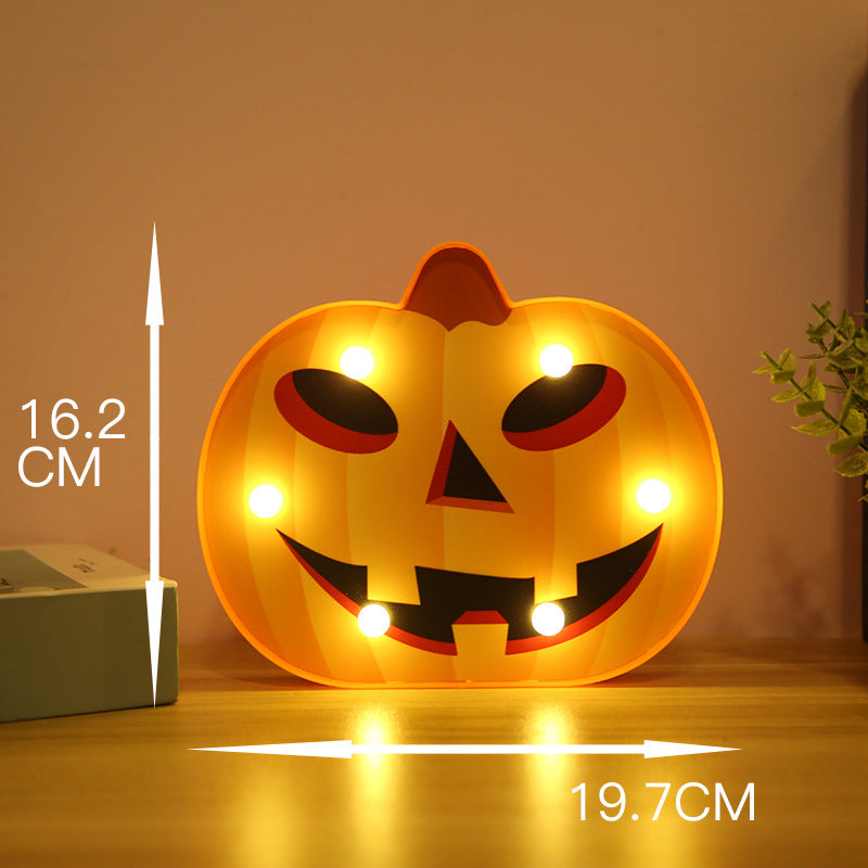 Halloween LED Pumpkin & Bat String Lights
