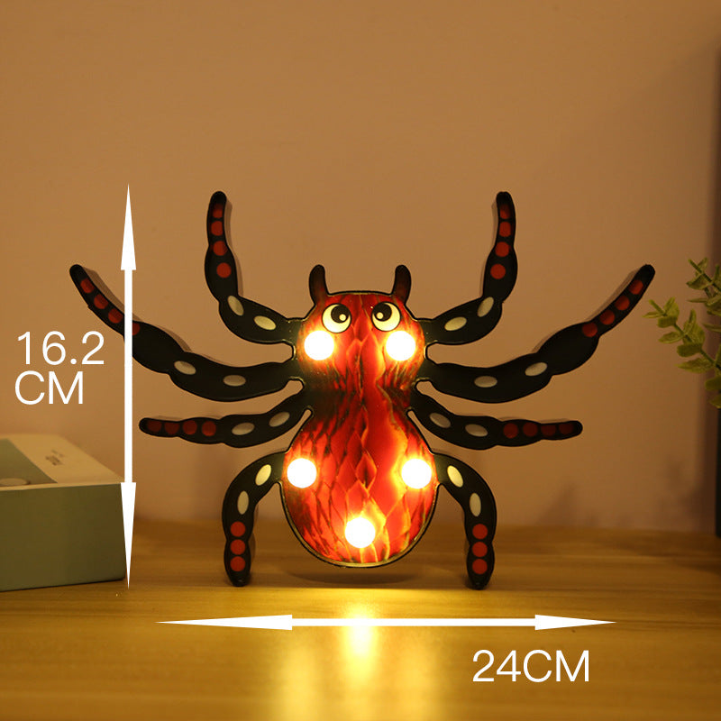 Halloween LED Pumpkin & Bat String Lights