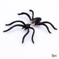 Creepy Black Spider Earrings for Halloween Costumes