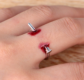 Trendy Unique Ins Creative Addiction Ring