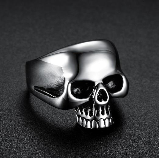 Men's Unique Punk Style Skull Ring