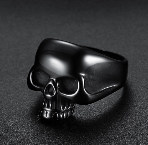 Men's Unique Punk Style Skull Ring