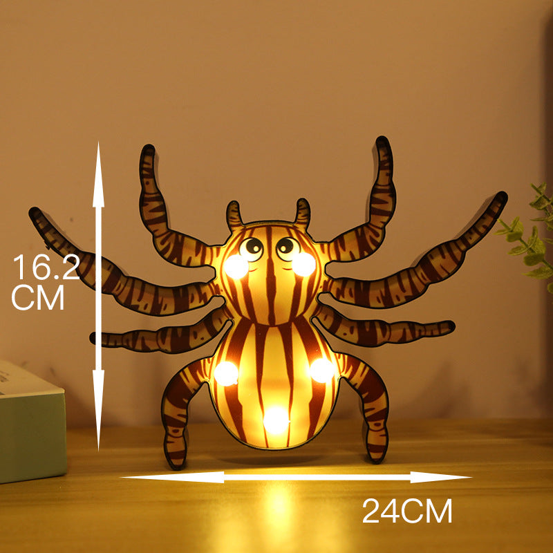 Halloween LED Pumpkin & Bat String Lights