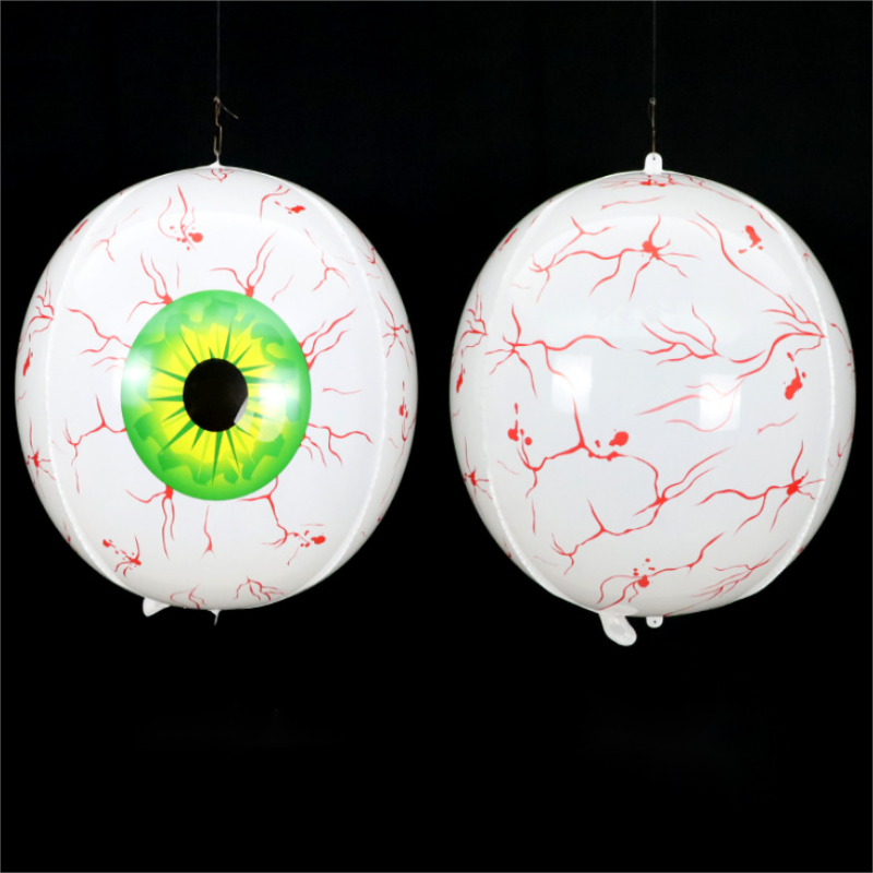 3pcs Day of the Dead Eyeball Skull Balloons for Parties