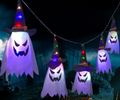Halloween Lanterns Cloth Art String Lights