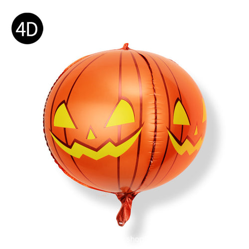 3pcs Day of the Dead Eyeball Skull Balloons for Parties