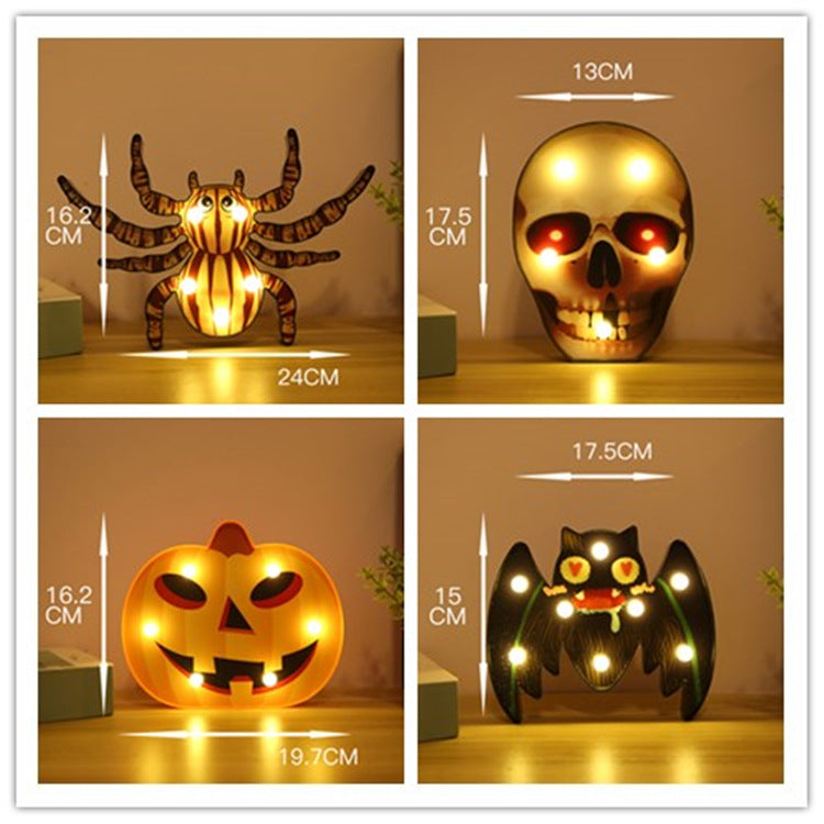 Halloween LED Pumpkin & Bat String Lights