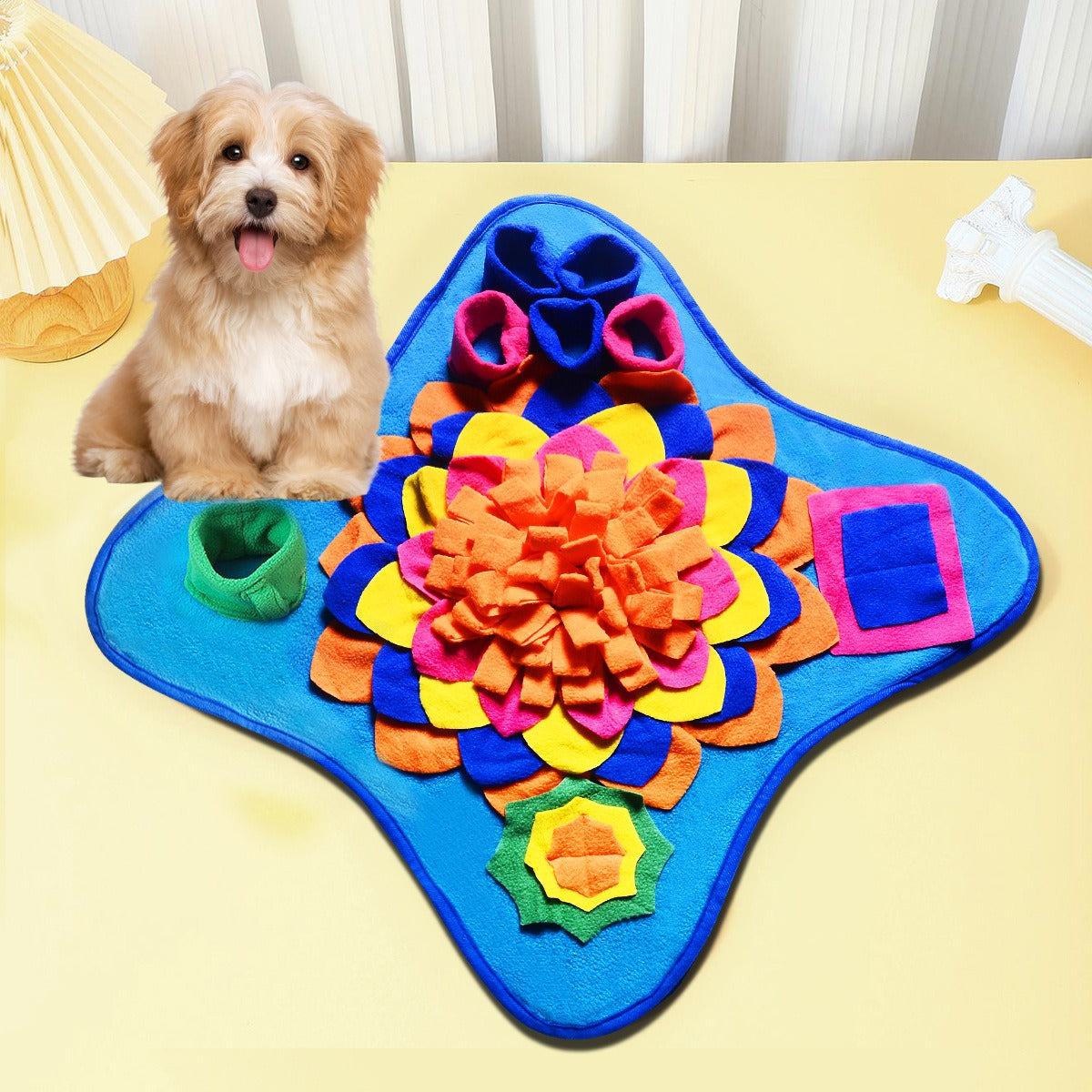 Pet Smell Mat Puzzle Blanket