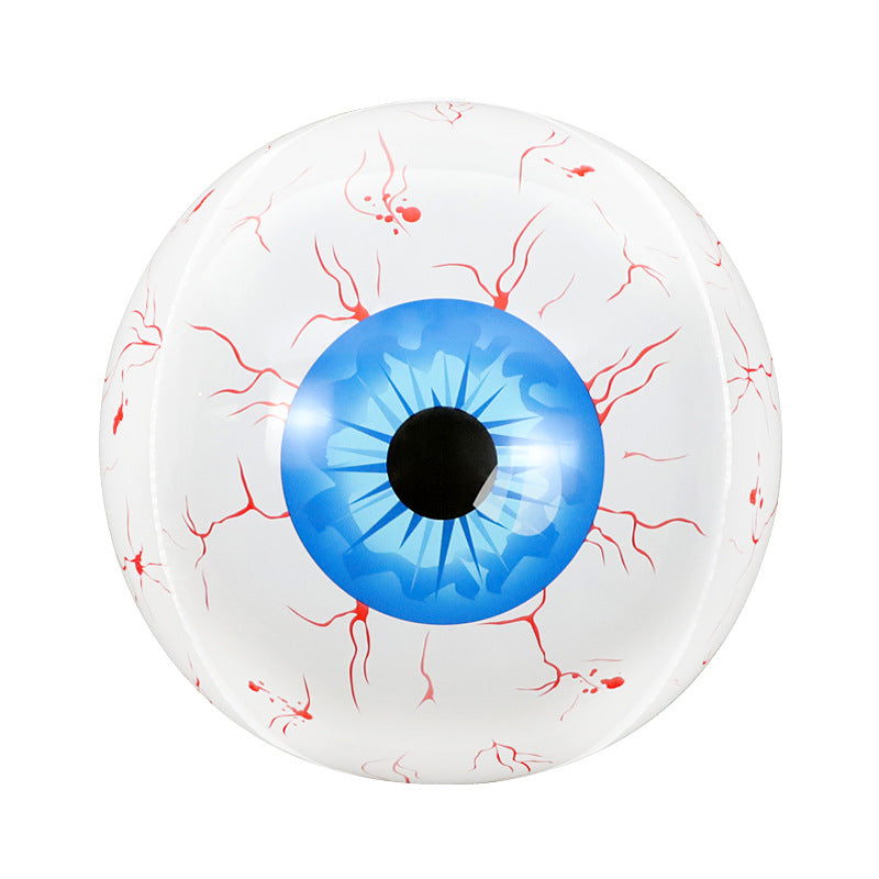 3pcs Day of the Dead Eyeball Skull Balloons for Parties