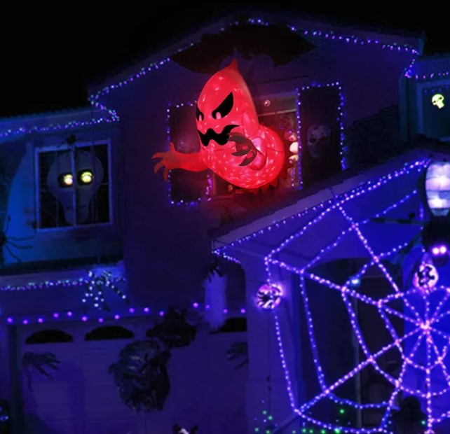 Halloween Inflatable Ghost – Outdoor Lawn & Yard Decoration