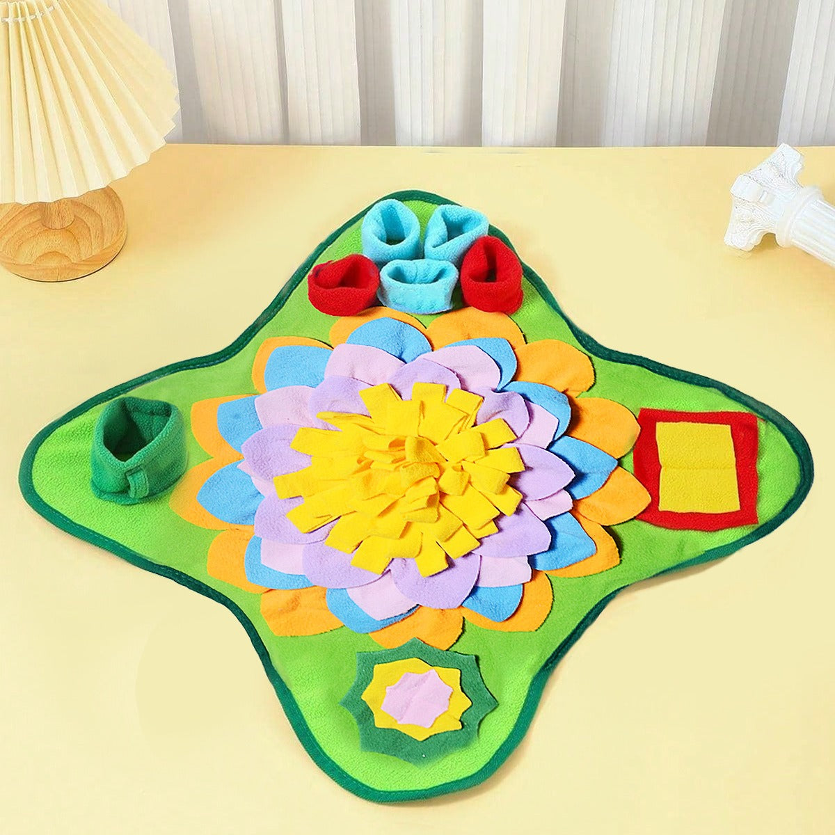 Pet Smell Mat Puzzle Blanket