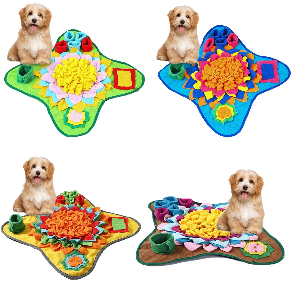 Pet Smell Mat Puzzle Blanket