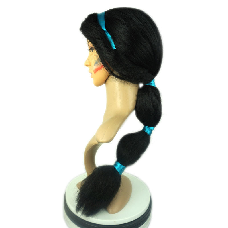 Cosplay Golden Wig for Stage Performance