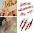Halloween Scar Sticker Pack