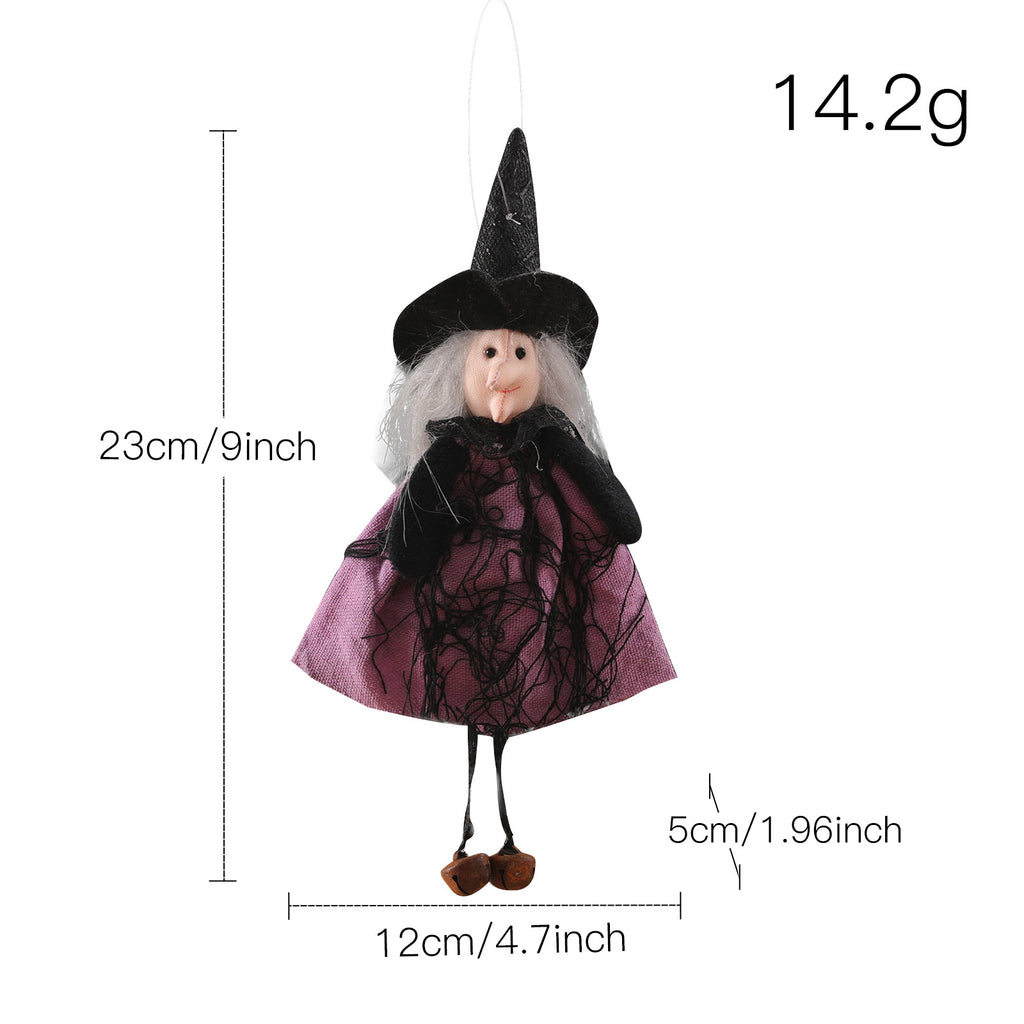 Halloween Hanging Decorations - Pumpkin, Ghost & Witch